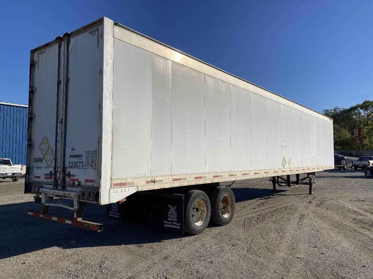 1999 Great Dane 53 ft Dry Van Trailer - Swing Door, Air Ride, Sliding Axle image 5