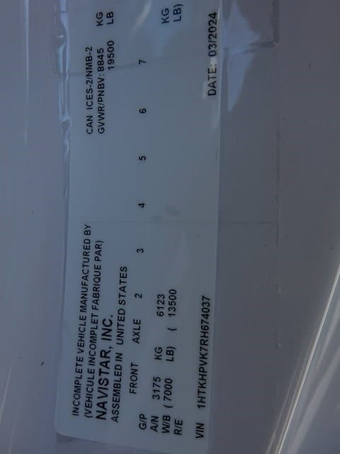 2024 Chevrolet Silverado 5500HD Work Truck 20'x96"x91" Box Truck image 21