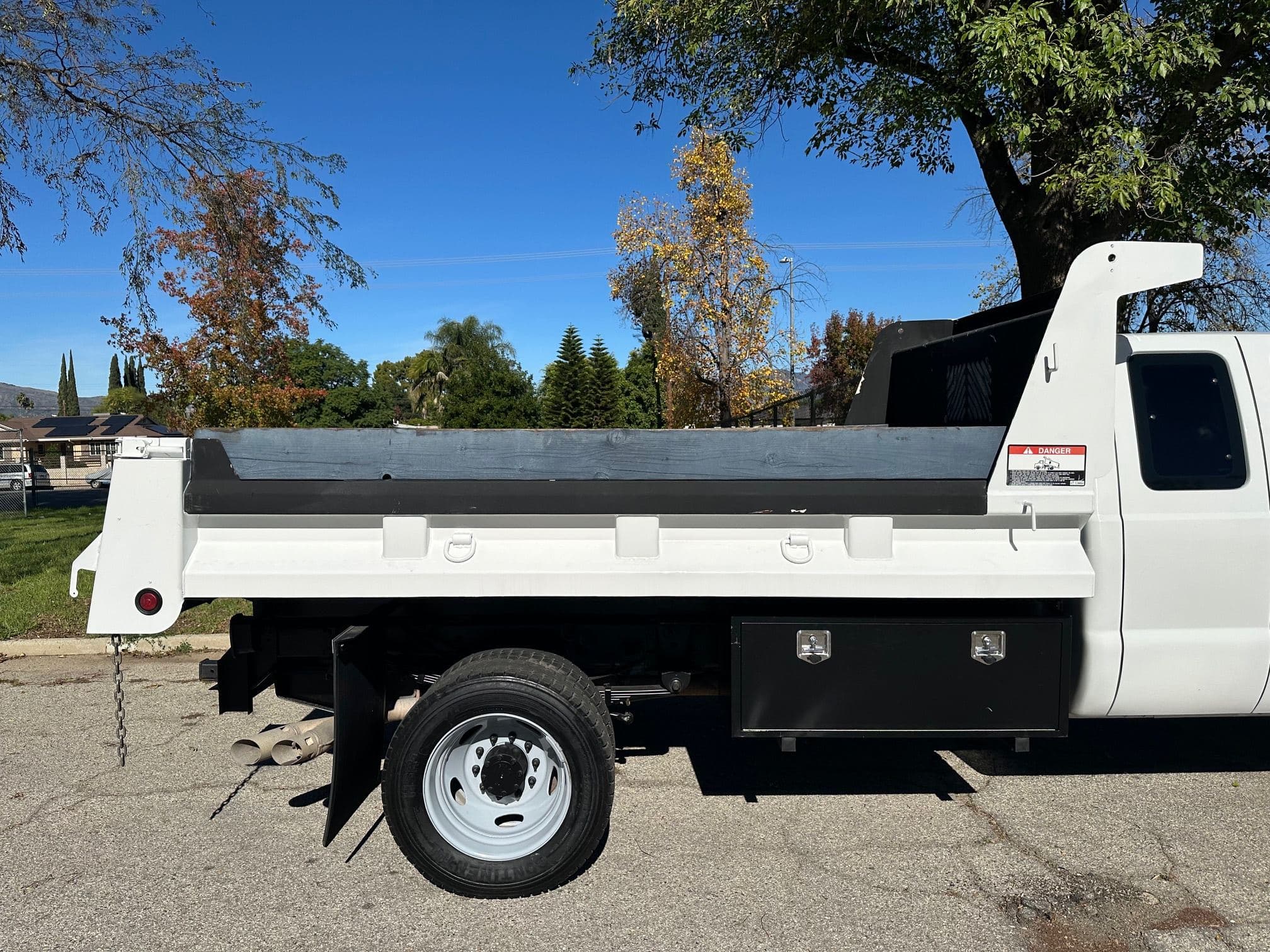 2016 FORD F550 SD 4x4 Extra Cab Gravel Dump Truck 13493 image 15