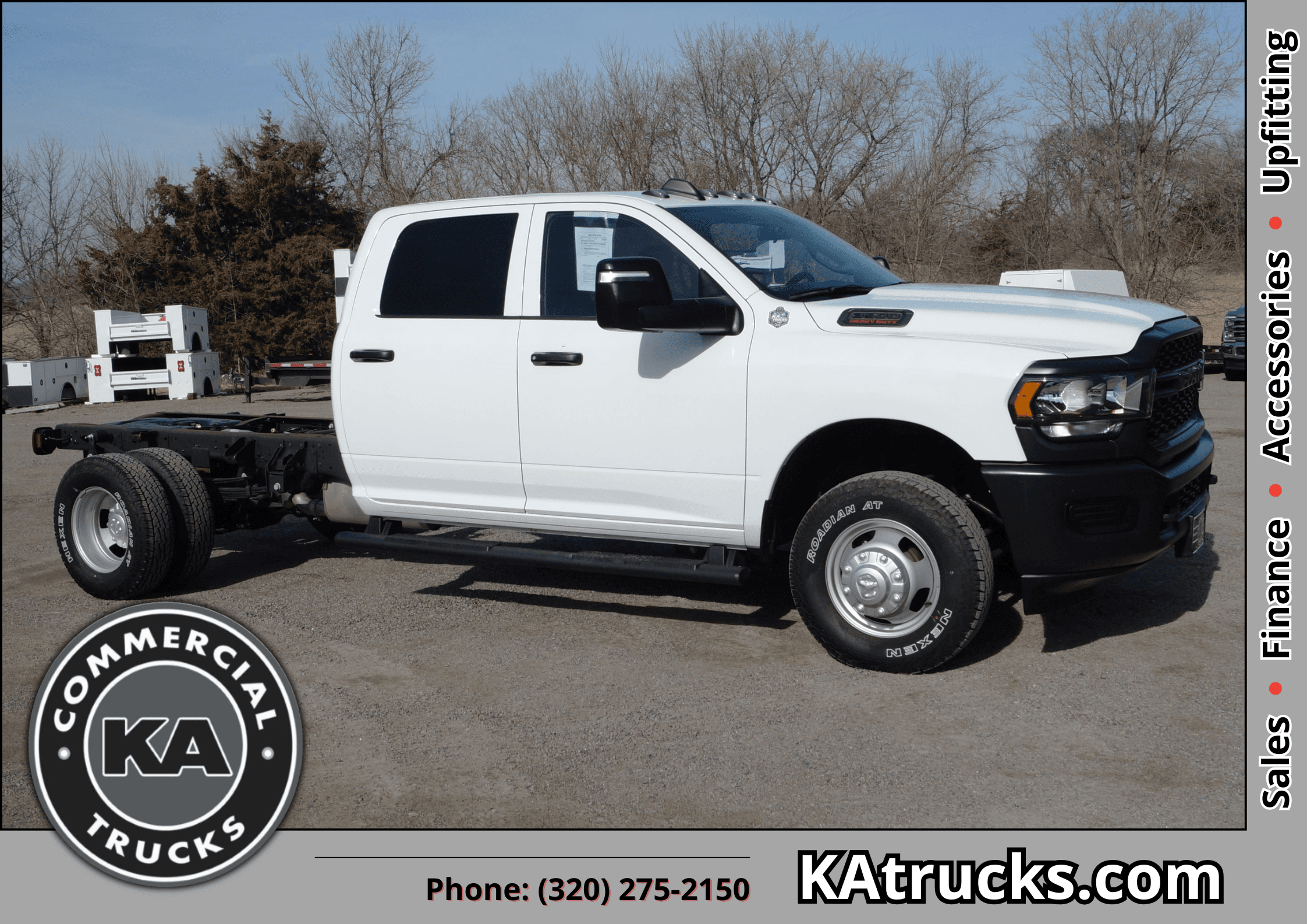 2023 RAM 3500 Tradesman - Cab Chassis - 4WD 6.4L V8 HEMI image 1