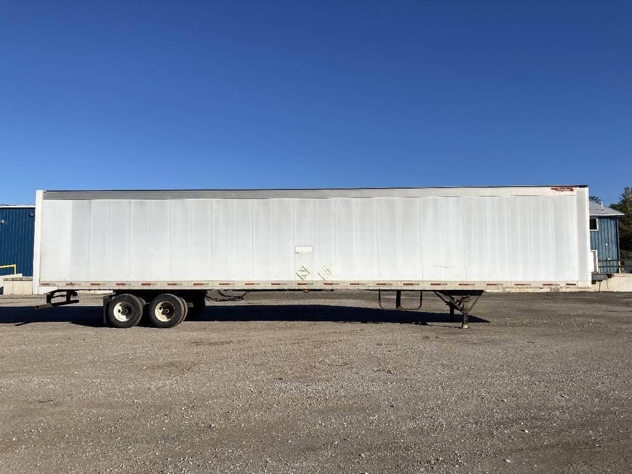 1999 Great Dane 53 ft Dry Van Trailer - Swing Door, Air Ride, Sliding Axle image 4