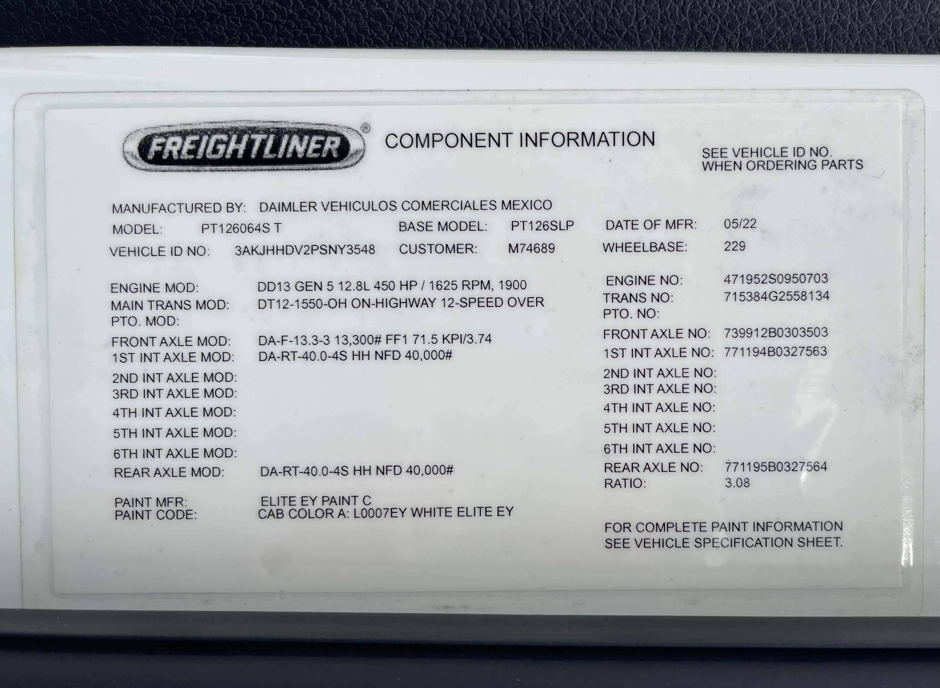 2023 Freightliner Cascadia 126 image 20