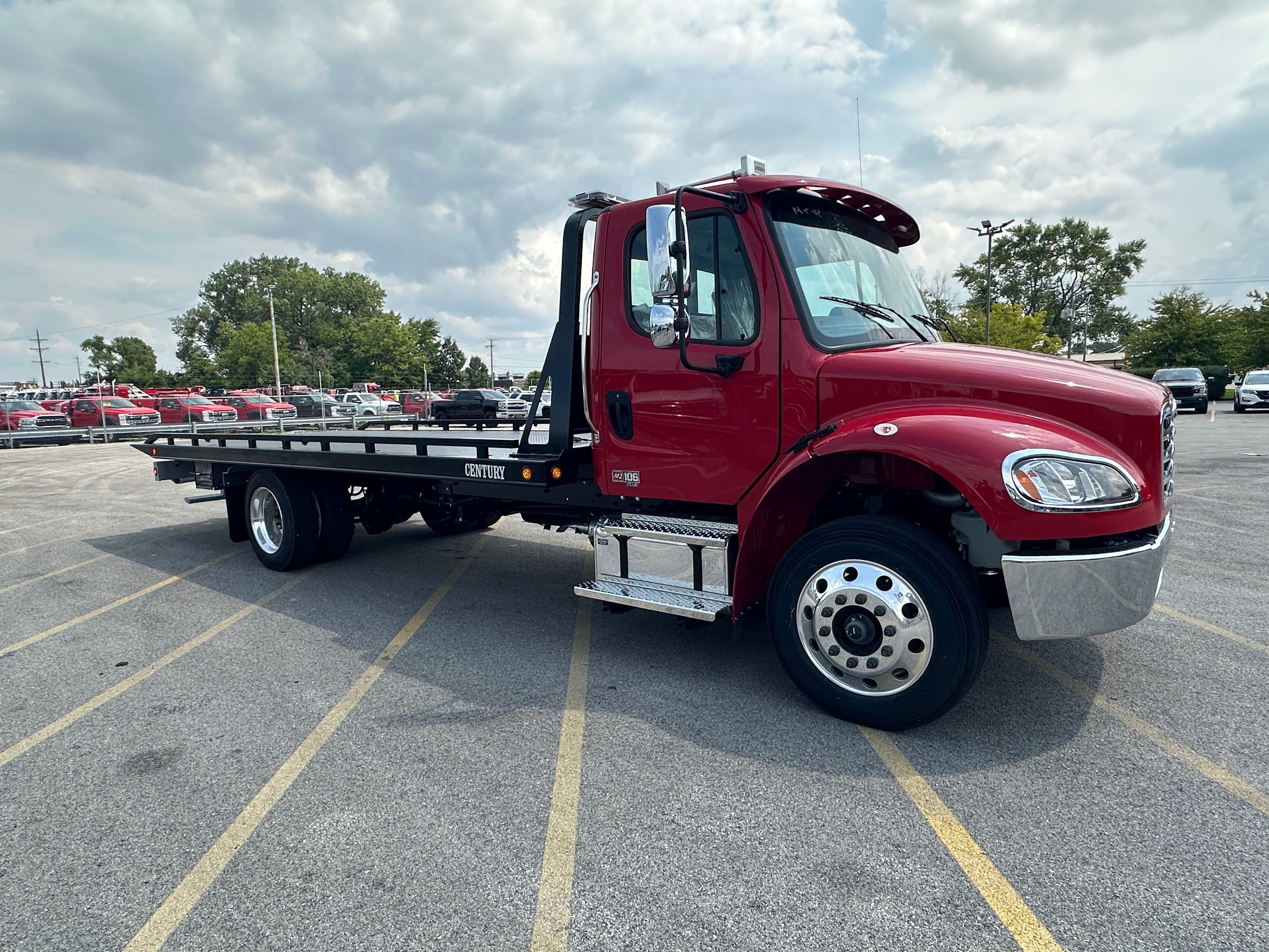 2025 Freightliner M2 106 Medium Duty WITH A CENTURY 21.5' STEEL CARRIER  (SK#: 6119C) image 8