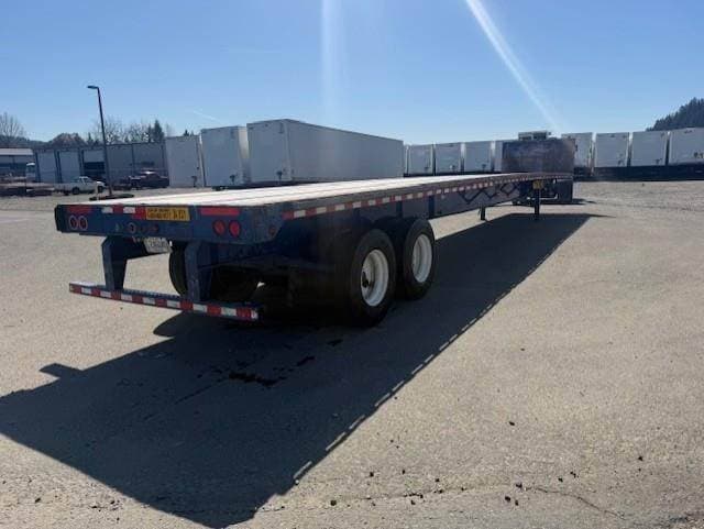 2013 Great Dane 53x102 Combination Flatbed Trailer - Spring, Sliding Axle image 2