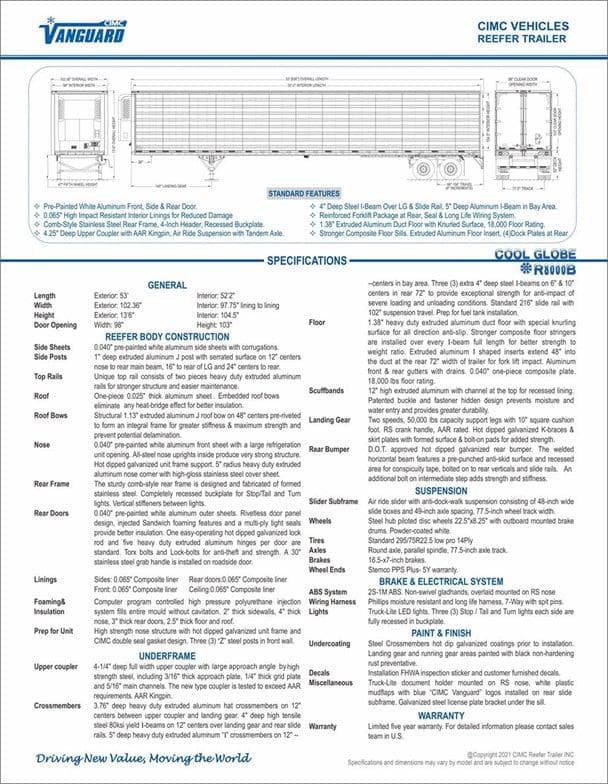 2026 Vanguard COOL GLOBE R8000B image 7