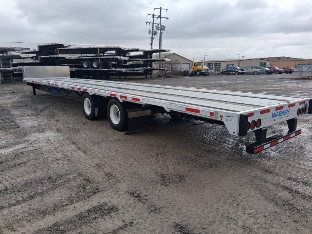 2027 Wabash 53' Combo Drop Deck on 17.5's with RAS image 5