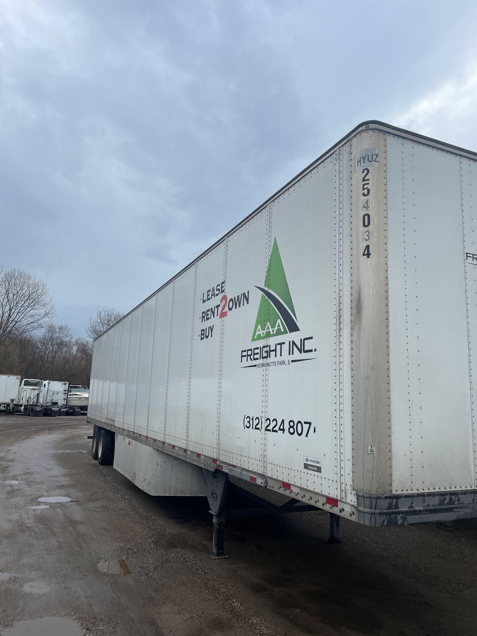 2020 Hyundai 53` Dry Van image 3