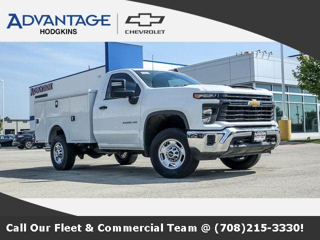 2024 Chevrolet Silverado 2500HD Work Truck 8' Flip Top Service Body image 1