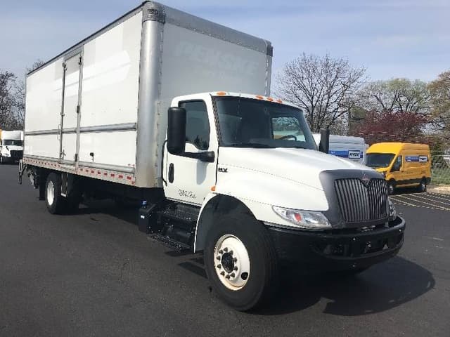 2022 International MV607 Box Truck - 220HP, 6 Speed Automatic, Roll up Door