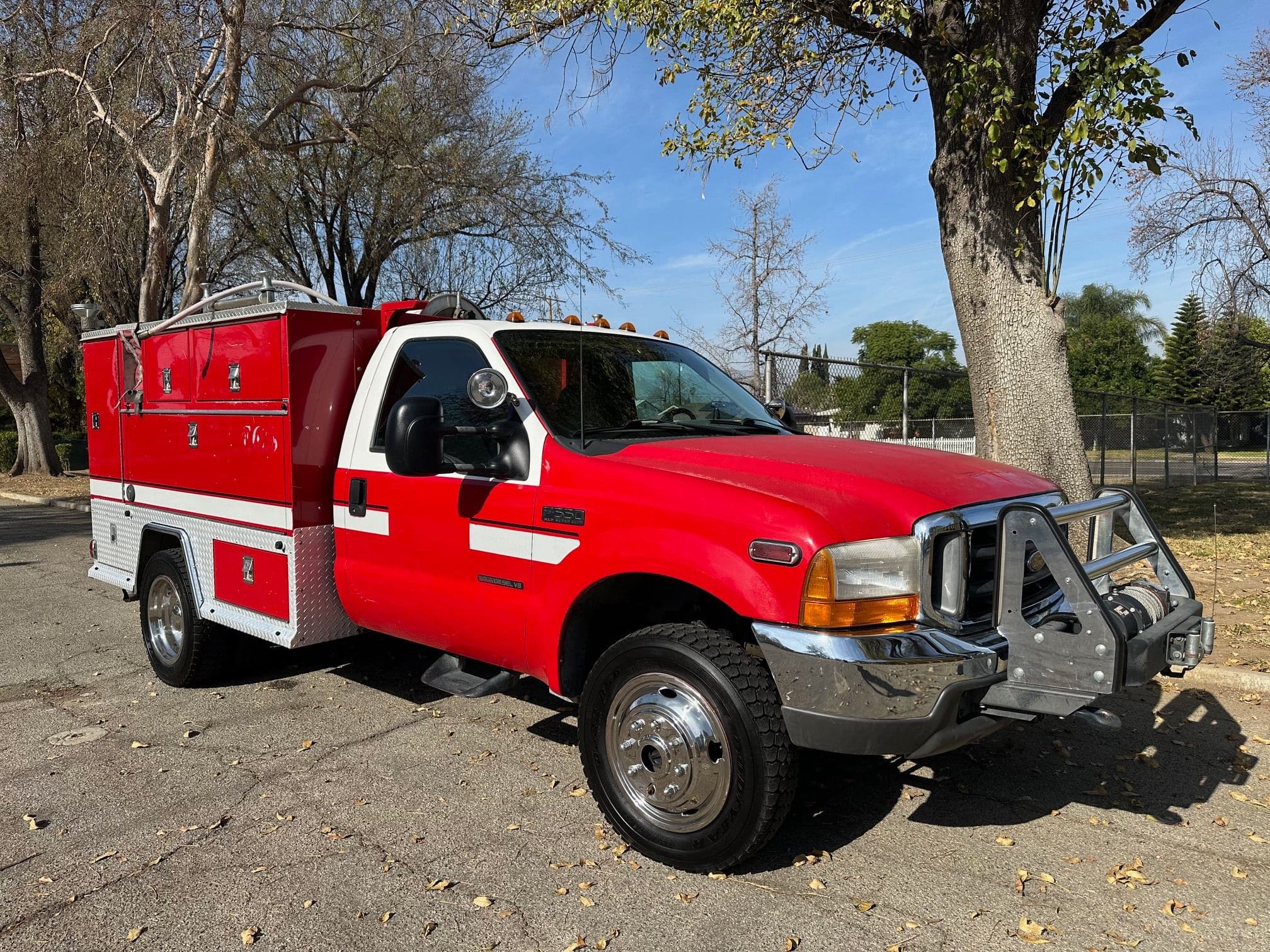 1999 FORD F550 4x4 Brush Truck 13394 image 1