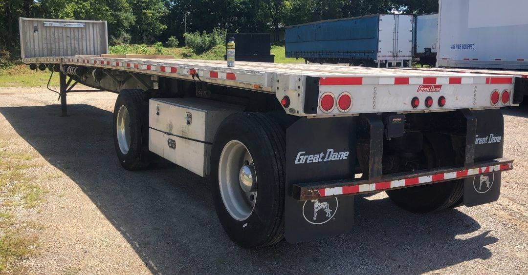 2012 Great Dane 48x102 Flatbed Trailer image 2