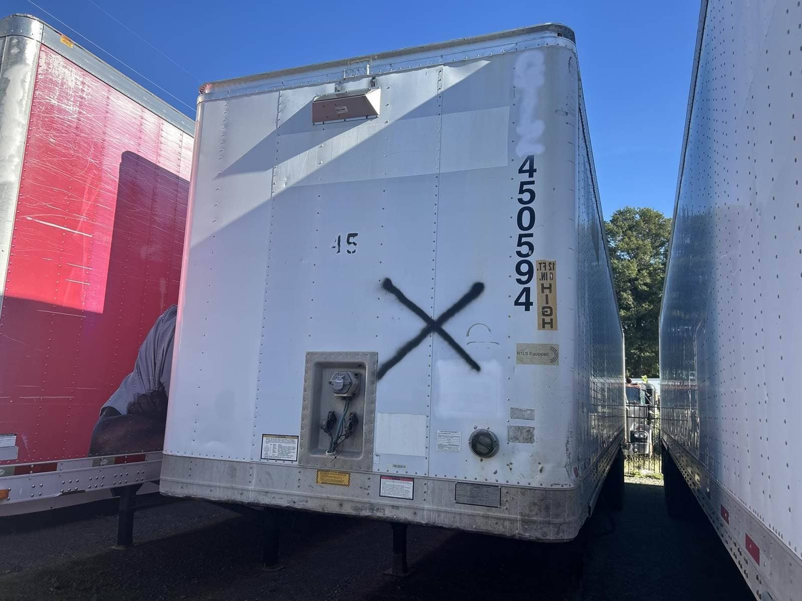 2000 Great Dane 45 ft Dry Van Trailer image 1