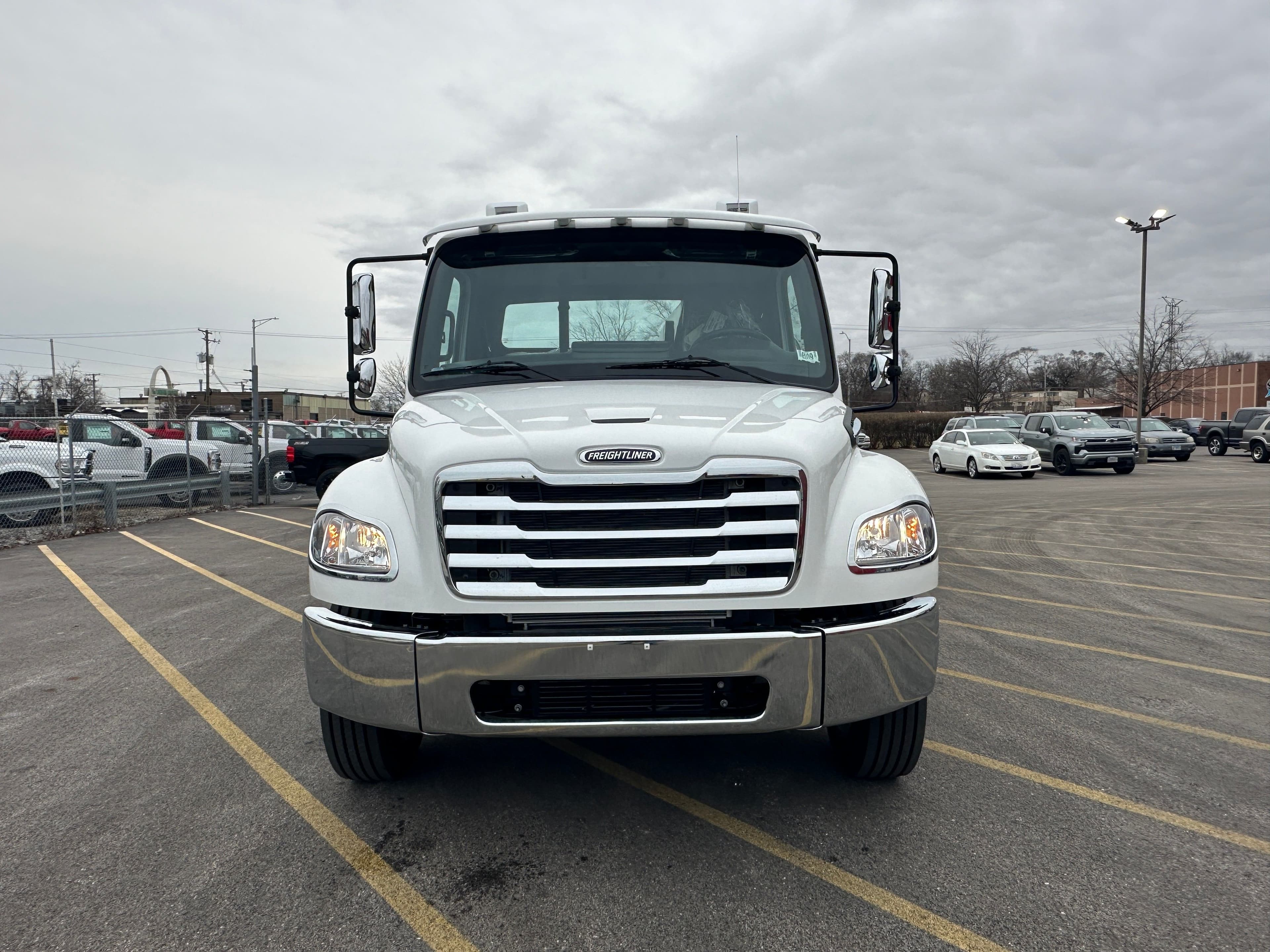 2025 Freightliner M2 106 Medium Duty CENTURY 21.5' STEEL CARRIER  (SK#: 6109C) image 7
