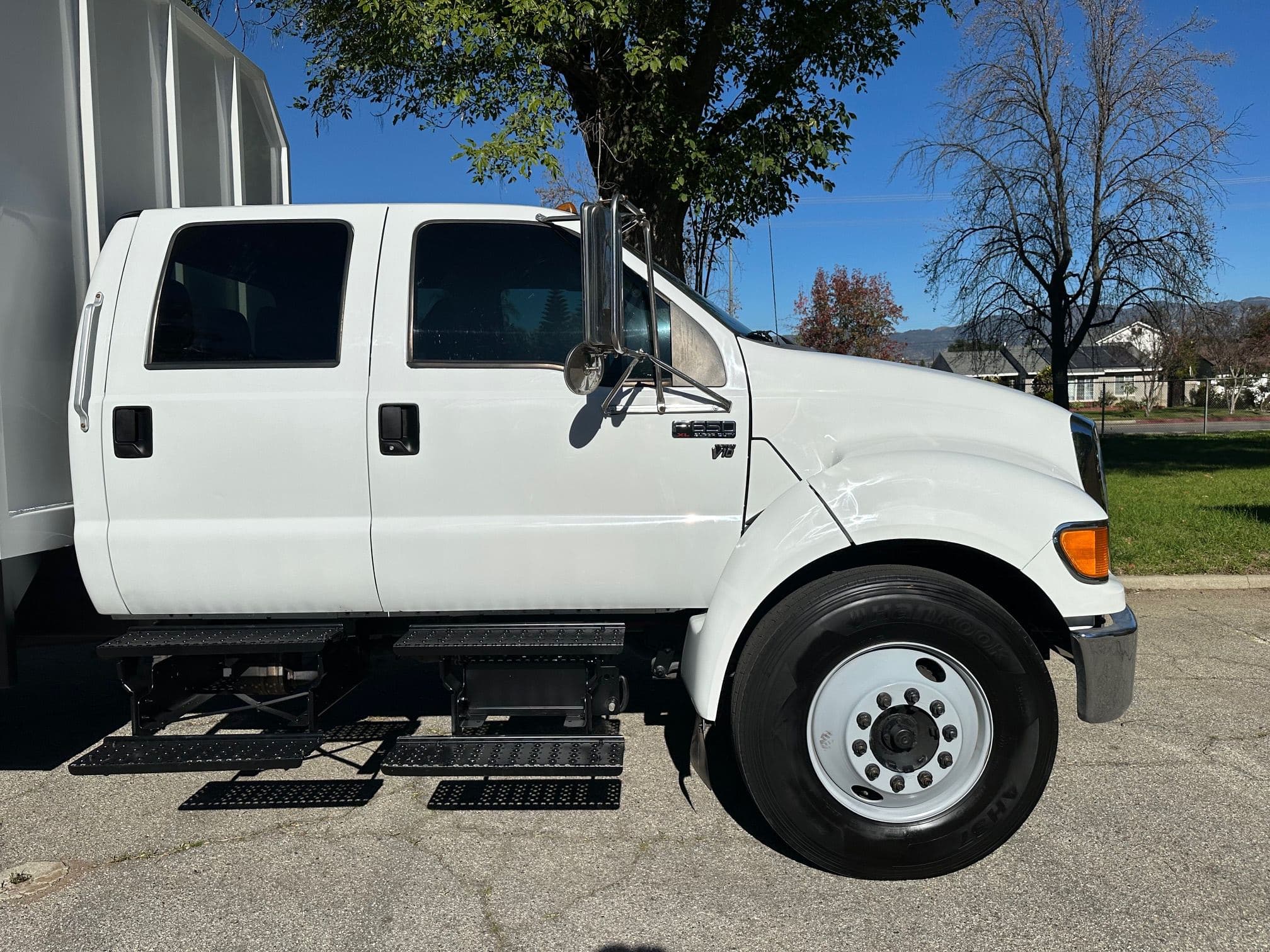2015 FORD F650 SD Crew Cab Chipper Dump 13409 image 12