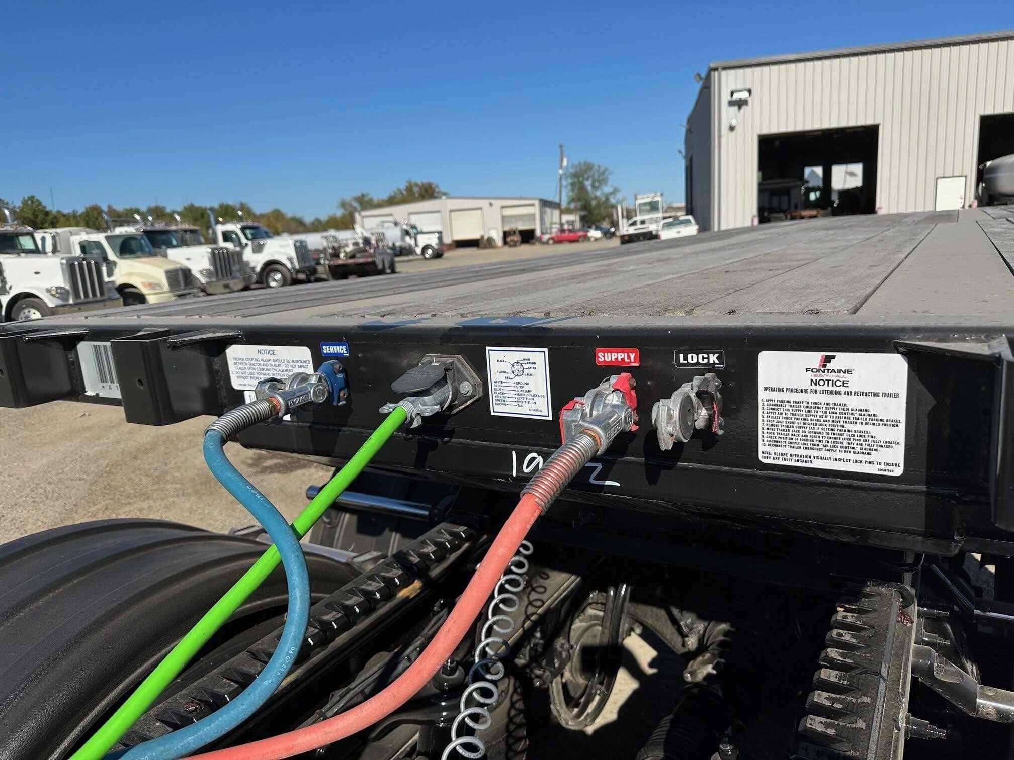 Used 2024 FONTAINE 53-90 EXTENDABLE FLATBED Flatbed Trailer in Longview, TX image 6