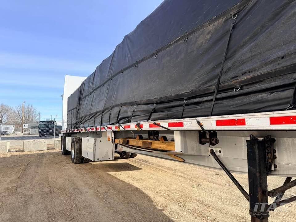 2019 Fontaine Flatbed Trailer - All Aluminum, Aluminum Floor, Spread Axle, Toolboxes image 2