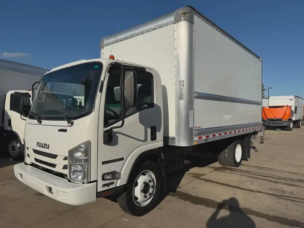 Used 2020 ISUZU Box Truck - Straight Truck, Contractor Truck, Cabover Truck - COE - NPR HD For Sale image 1