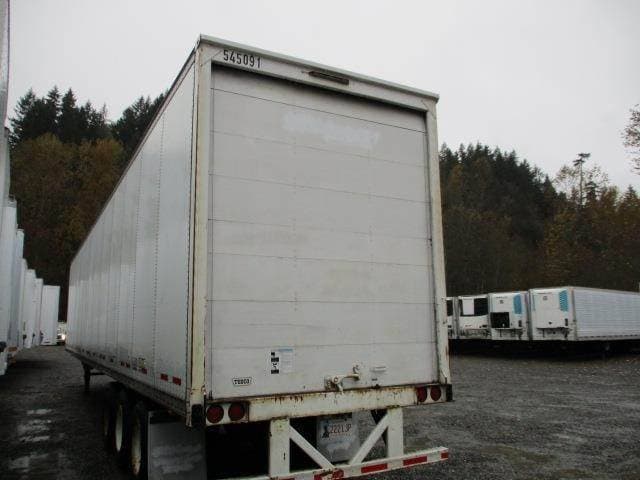 1999 Wabash DURAPLATE - HIGH CUBE - ROLL DOOR TRI-AXLE DRY VAN Dry Van Trailer image 4