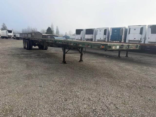 1988 Great Dane 45x96 Steel Flatbed Trailer - Spring, Fixed Axle image 7