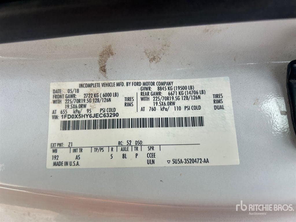 2018 Ford F550sd image 34