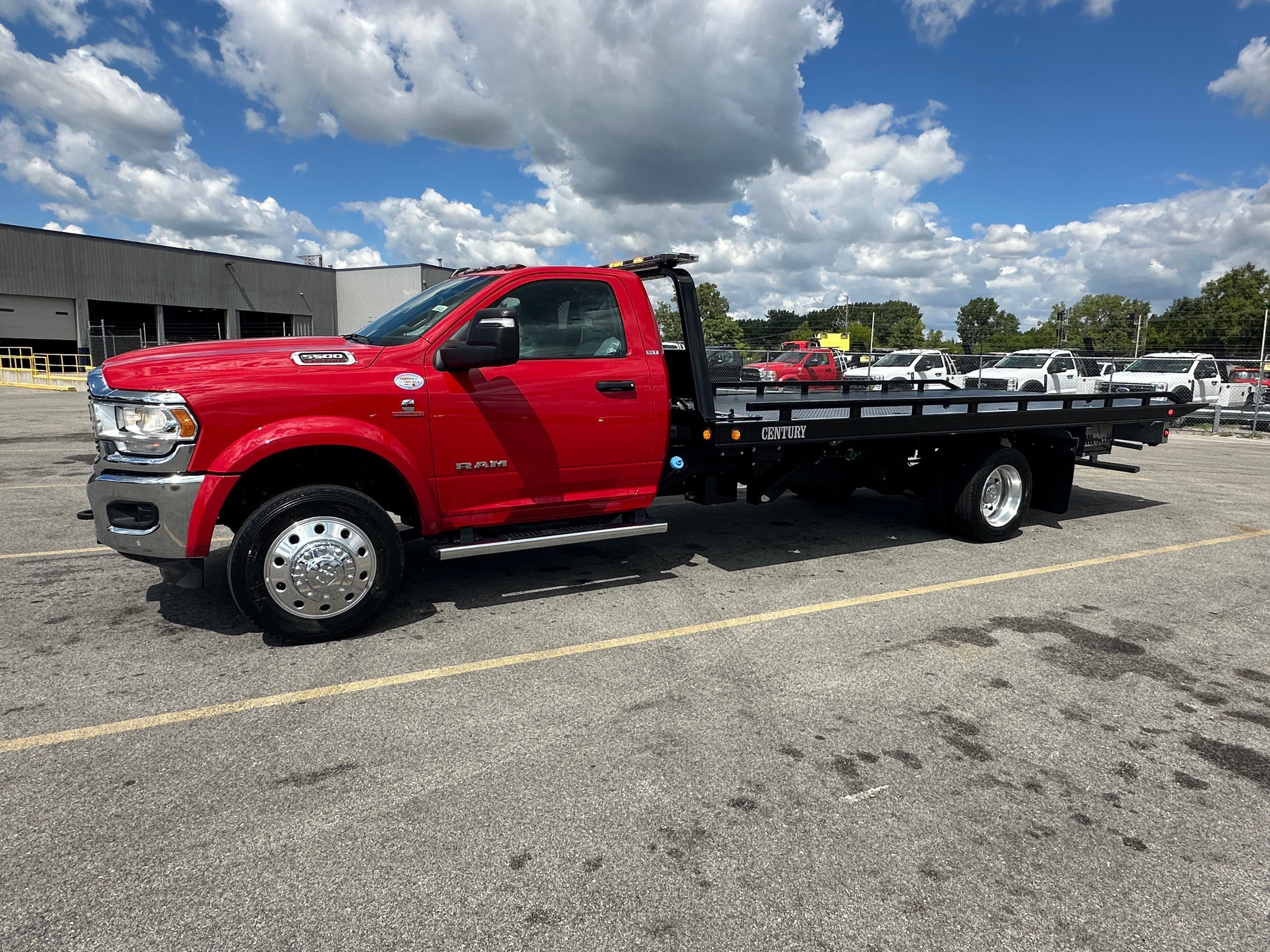 2024 Ram 5500 Chassis SLT WITH A CENTURY 19.5' STEEL CARRIER  (SK#: 5946C) image 2
