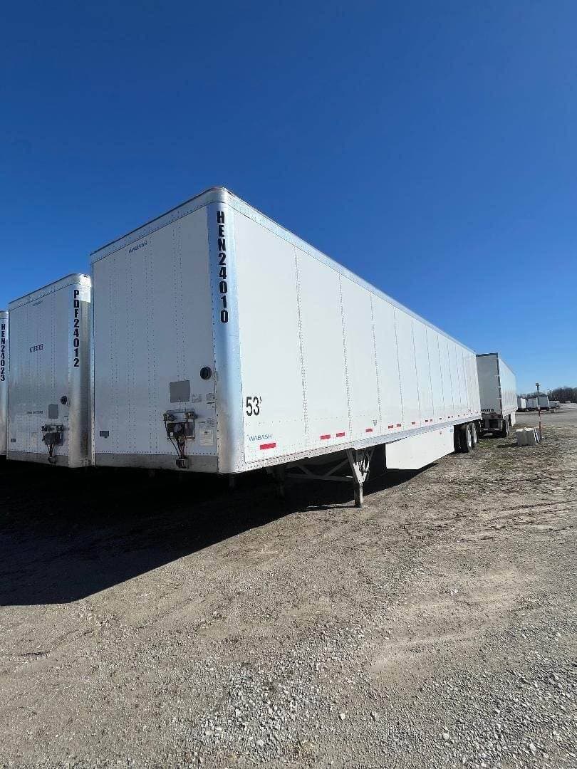 2024 Wabash 53 ft Dry Van Trailer - Swing Door, Spring, Sliding Axle image 2