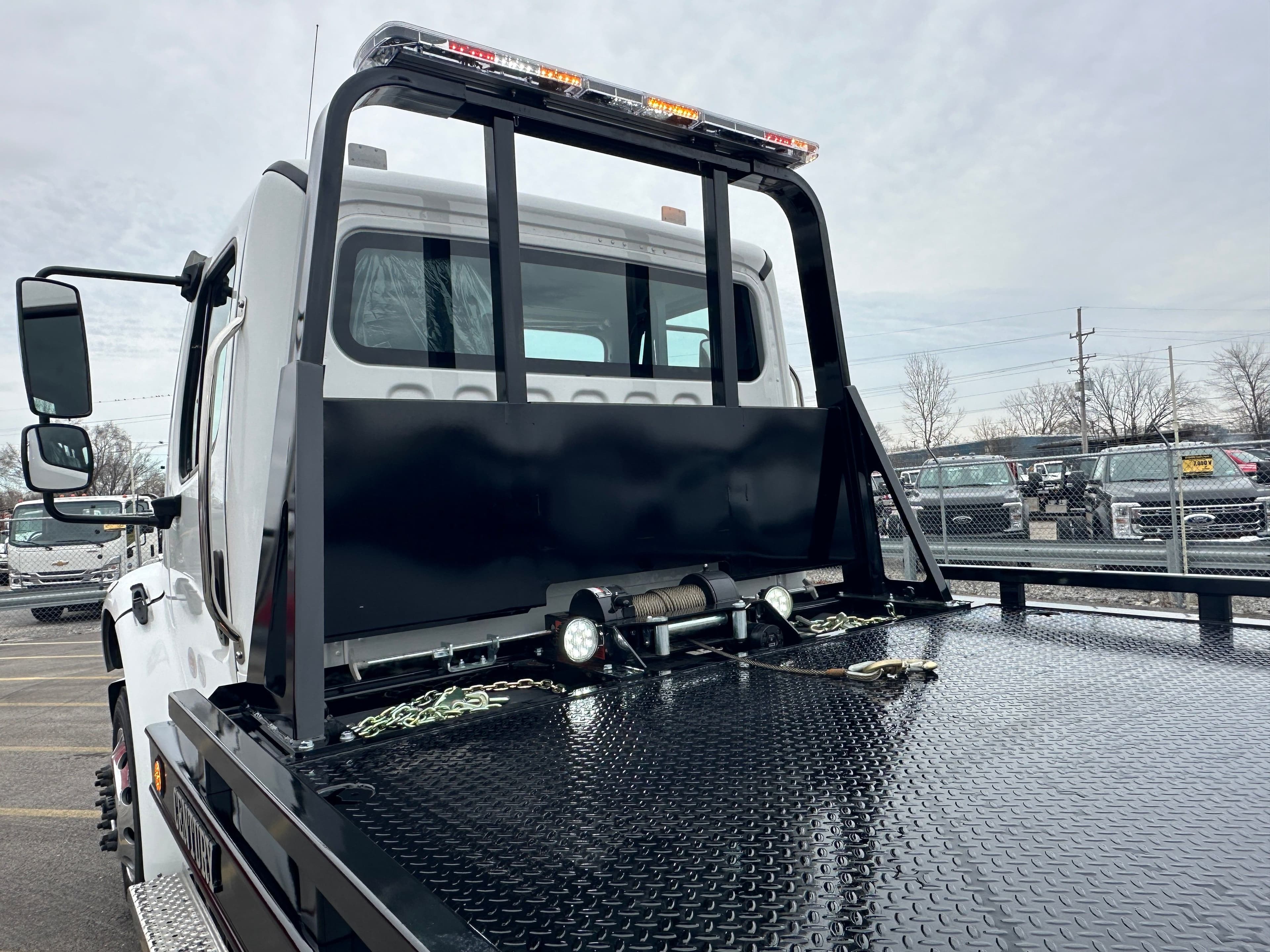 2025 Freightliner M2 106 Medium Duty CENTURY 21.5' STEEL CARRIER  (SK#: 6109C) image 12