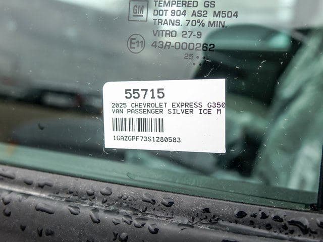 2025 Chevrolet Express 3500 LT 15 Passenger Van image 22