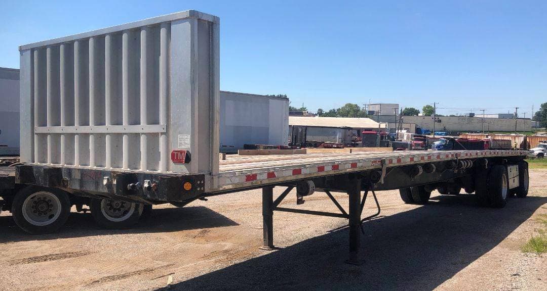 2012 Great Dane 48x102 Flatbed Trailer image 1