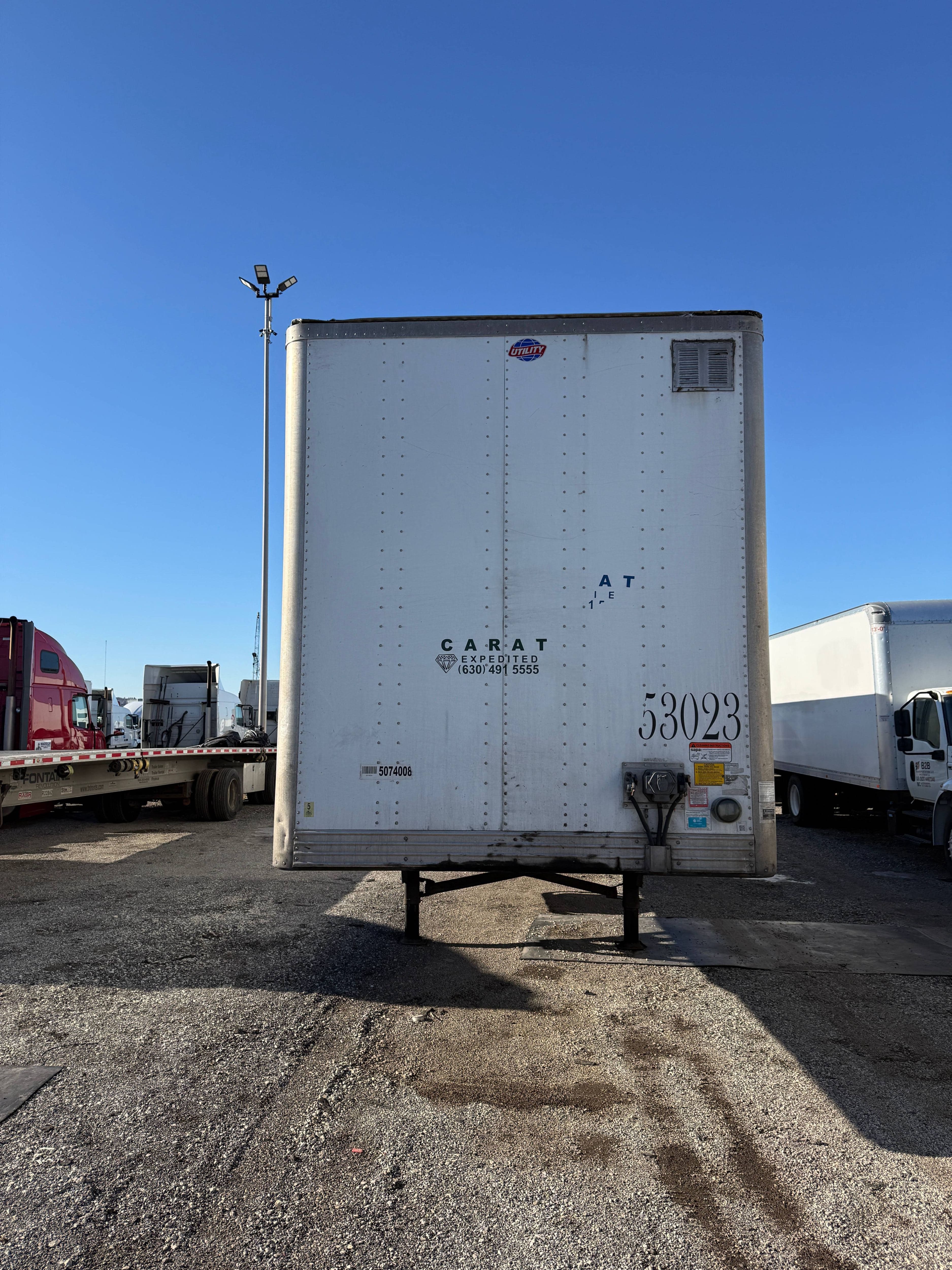 2016 Utility 53` Dry Van image 1