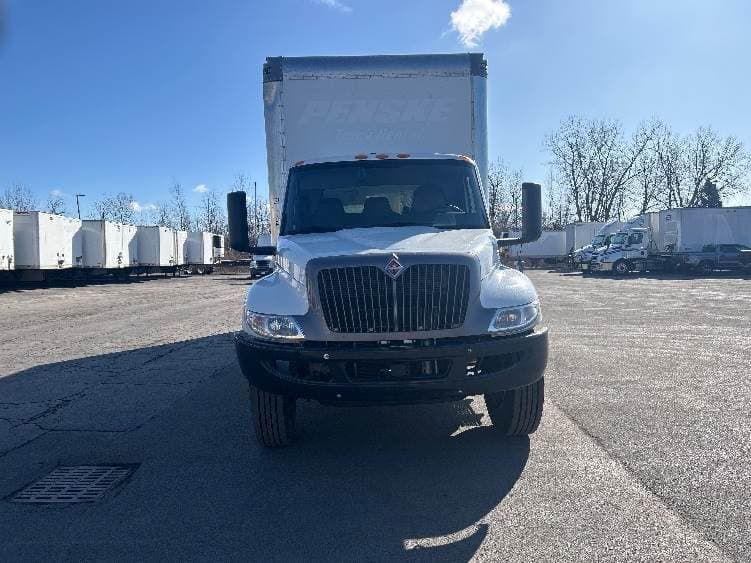 2022 International MV607 Box Truck - 220HP, 6 Speed Automatic, Roll up Door image 2