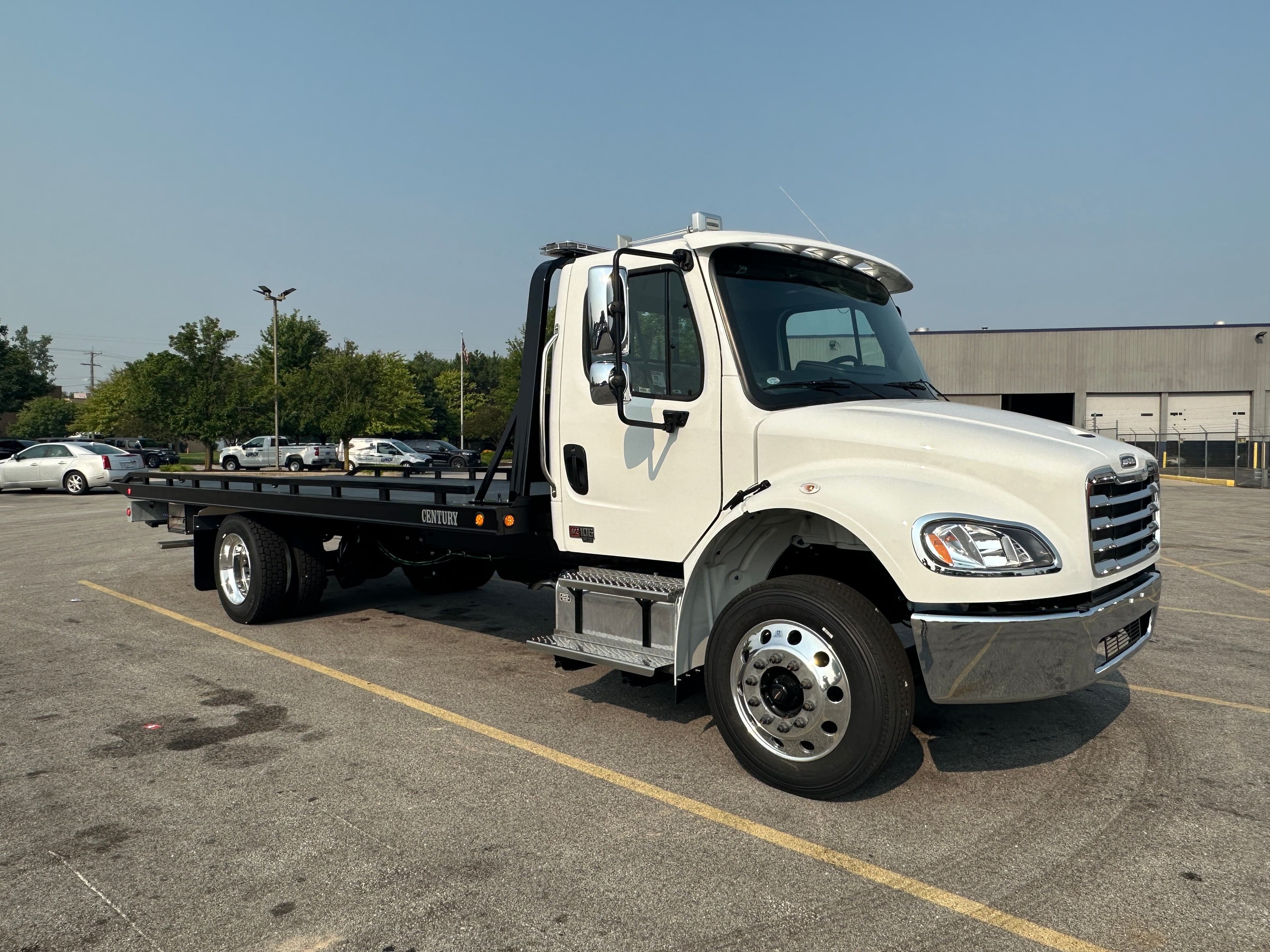 2025 Freightliner M2 106 WITH A CENTURY 21.5' STEEL CARRIER  (SK#: 6255C) image 9