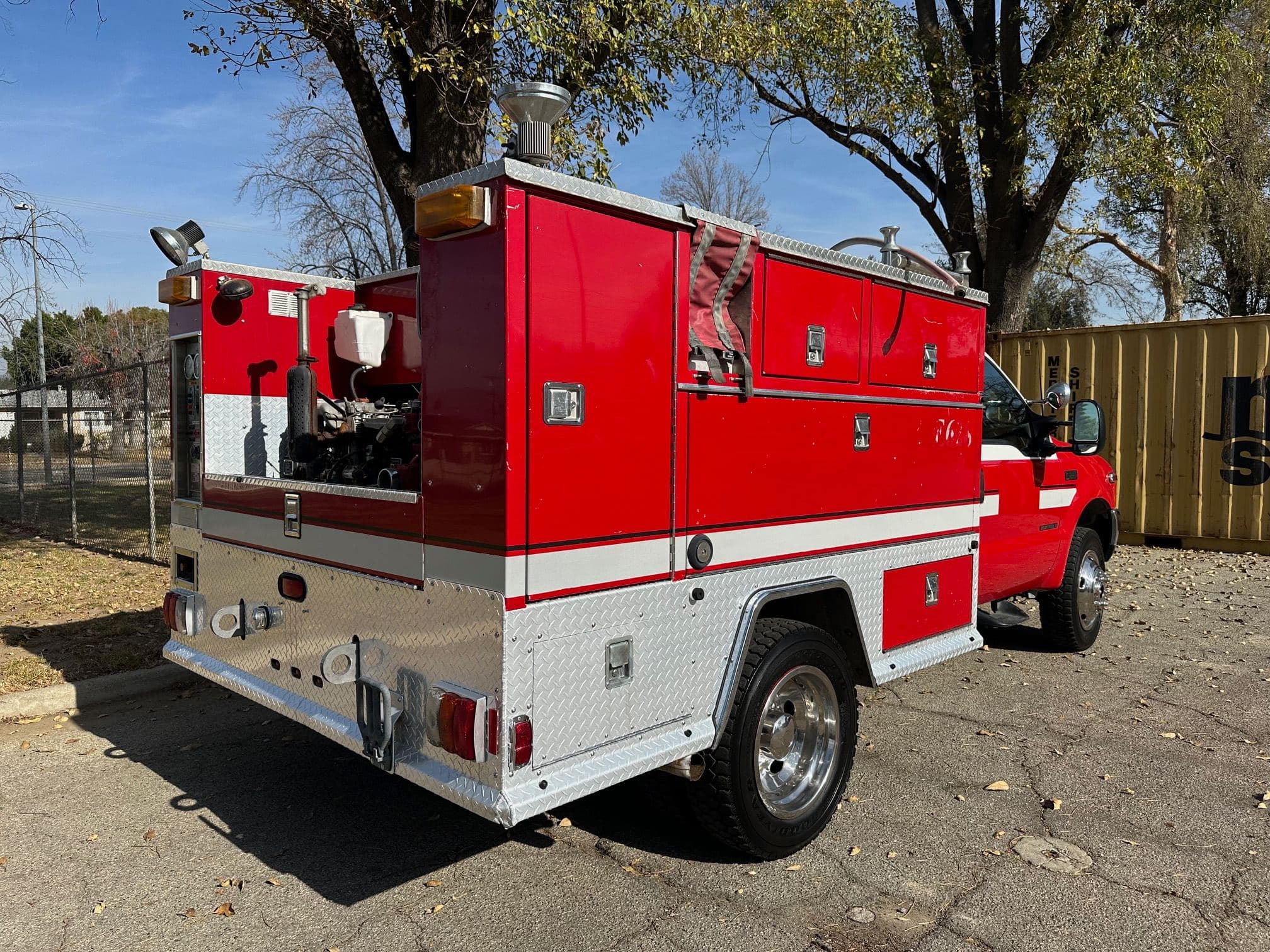 1999 FORD F550 4x4 Brush Truck 13394 image 3