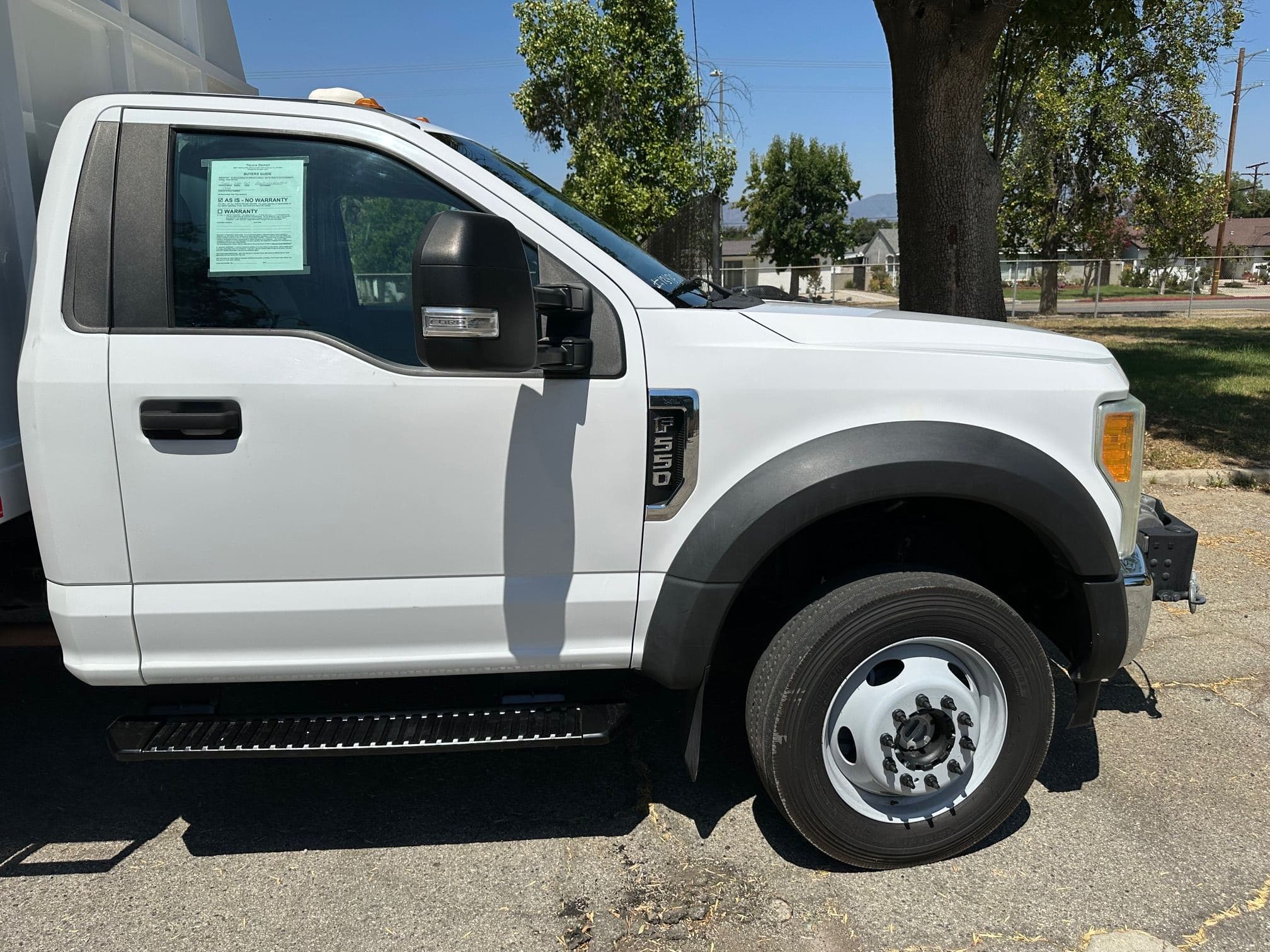 2017 FORD F550 SD 4x4 Chipper Dump Truck  13438 image 14