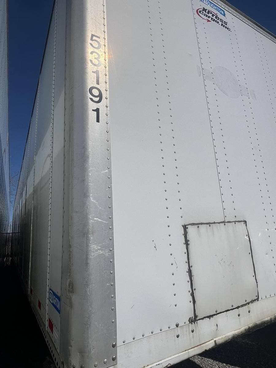 2016 Stoughton Z-Plate 53 ft Dry Van Trailer - Swing Door, Air Ride, Sliding Axle image 2