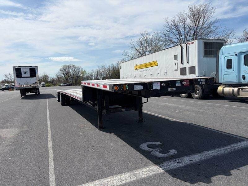 2020 Fontaine 48x102 Flatbed Trailer - Air Ride, Fixed Axle image 1