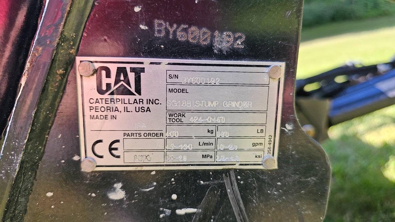 2020 Caterpillar SG18B image 3