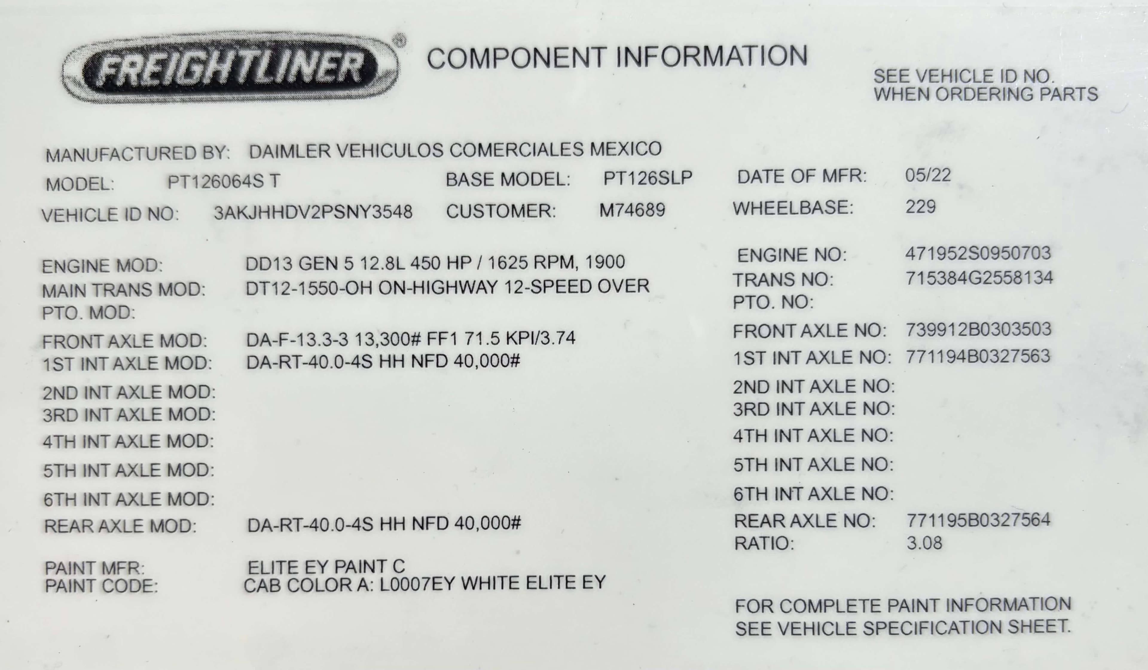 2023 Freightliner Cascadia 126 image 20