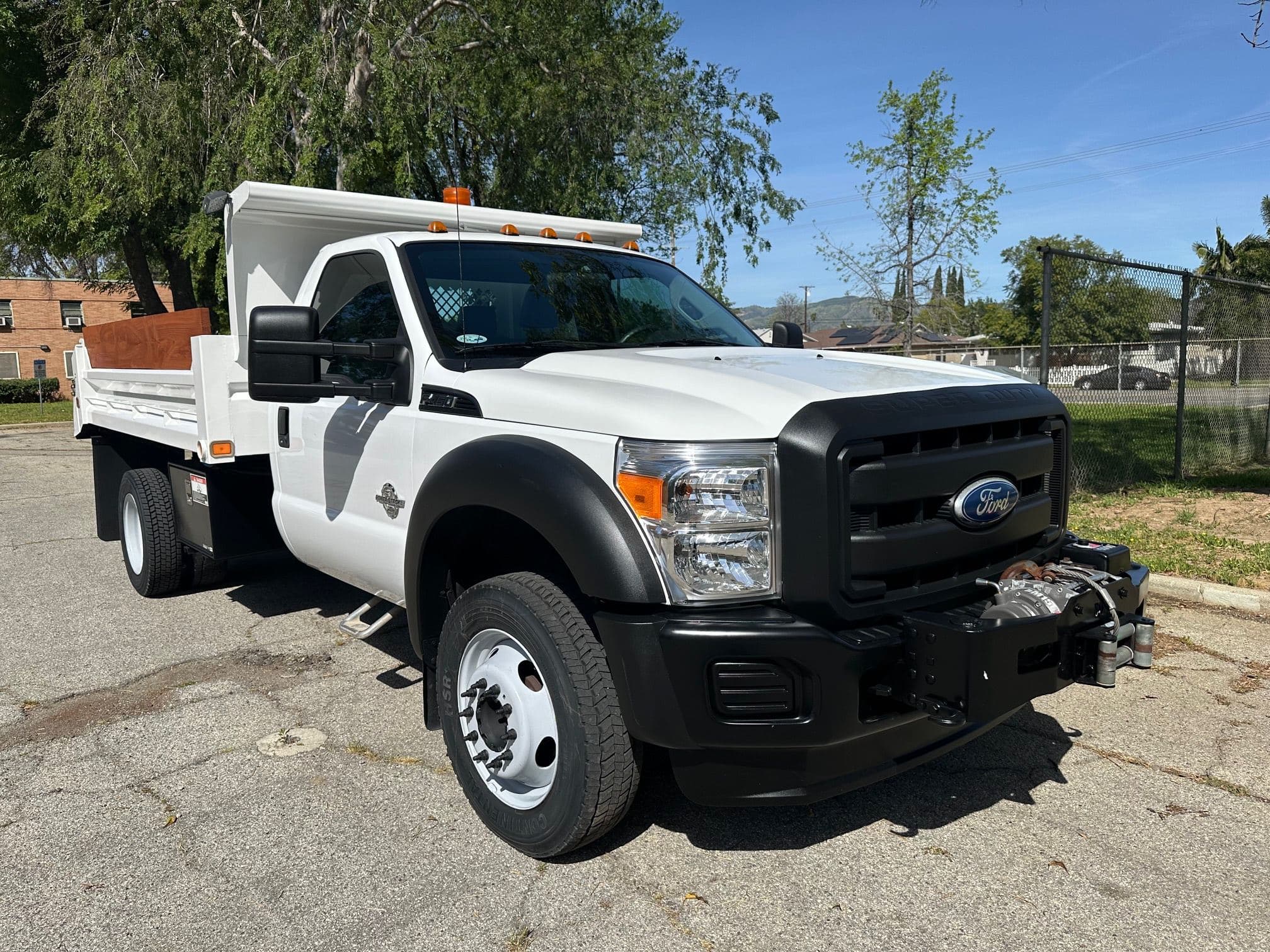 2011 Ford F-450 Gravel Dump Truck image 6