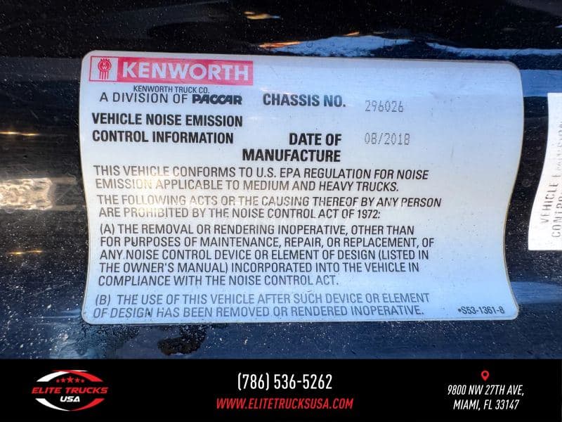 2019 Kenworth T600 image 35