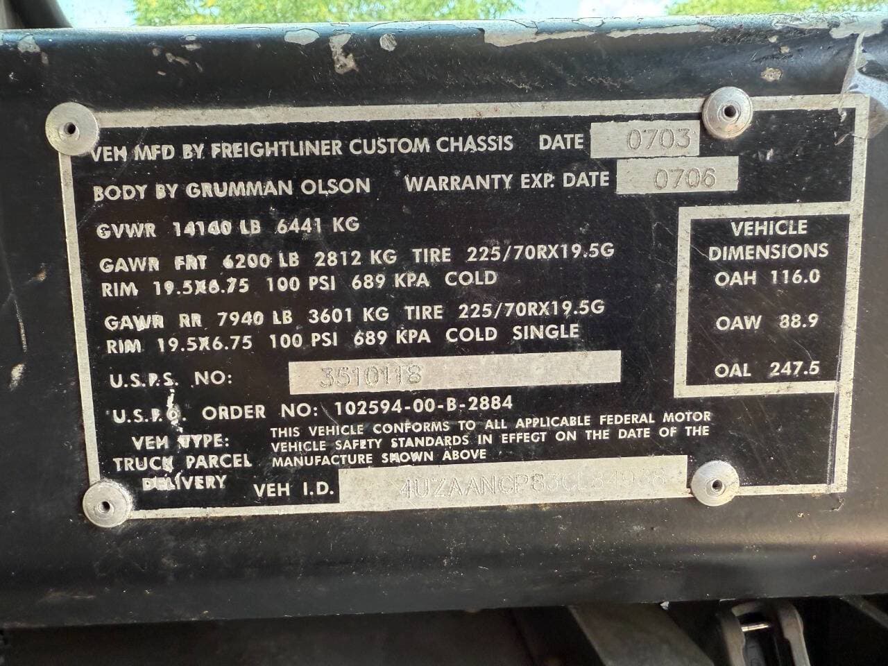 2003 Freightliner MT45 image 12