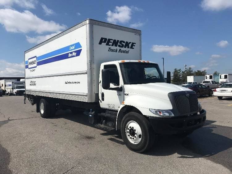 2022 International MV607 Box Truck - 220HP, 6 Speed Automatic, Roll up Door image 1