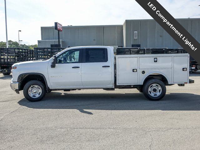 2024 Chevrolet Silverado 2500HD Work Truck 8' Aluminum Flip Top Service Body image 6