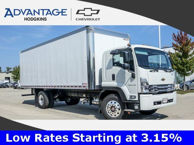2024 Chevrolet 7500 XD LCF Diesel Work Truck UNDER CDL 26'x102"x97" Box Truck image 1