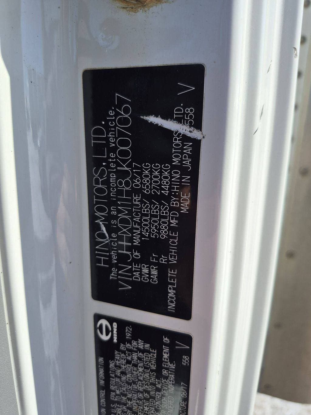 2018 Hino 155 image 13