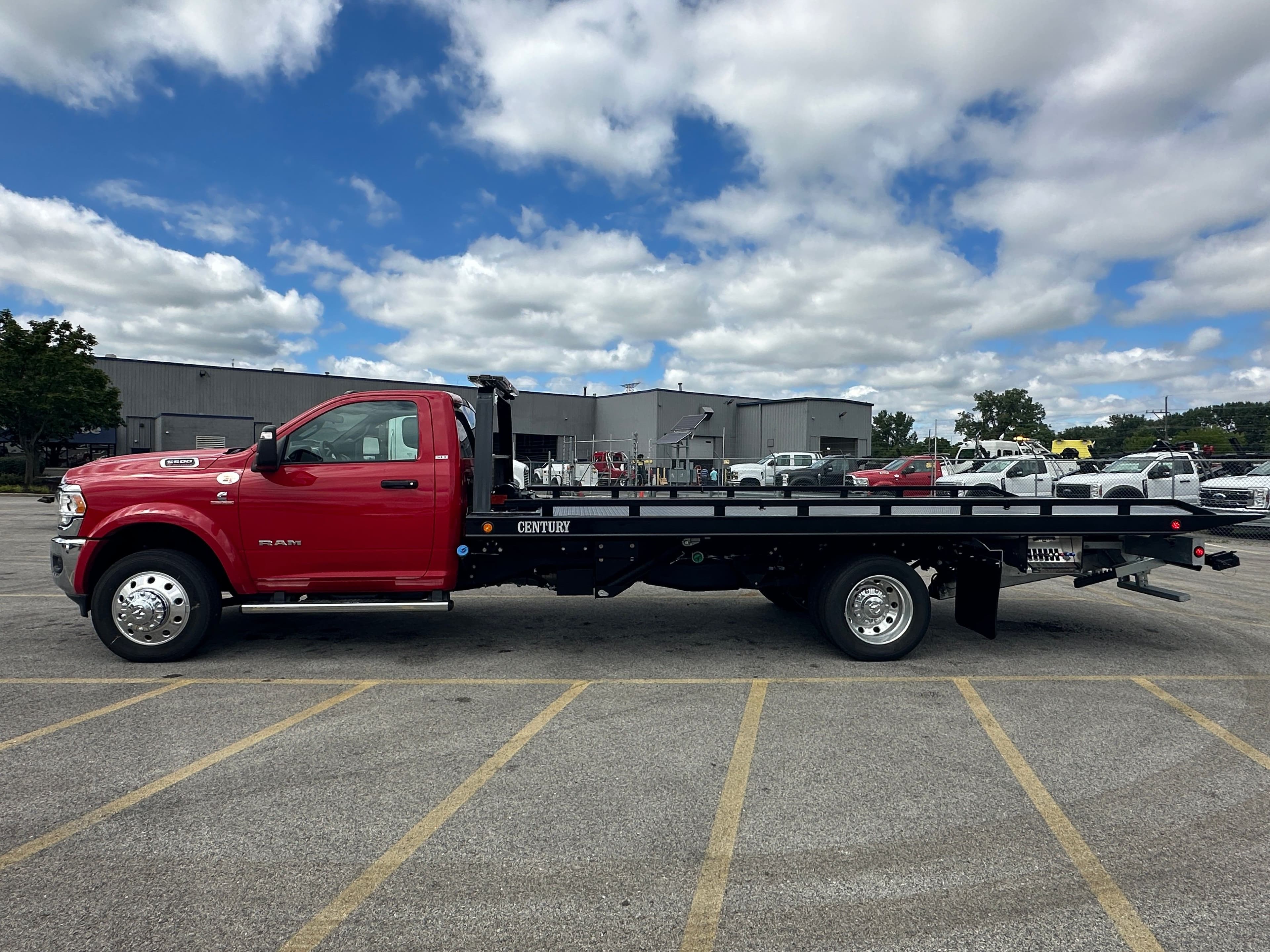 2024 Ram 5500 Chassis SLT WITH A CENTURY 19.5' STEEL CARRIER  (SK#: 5937C)  image 2