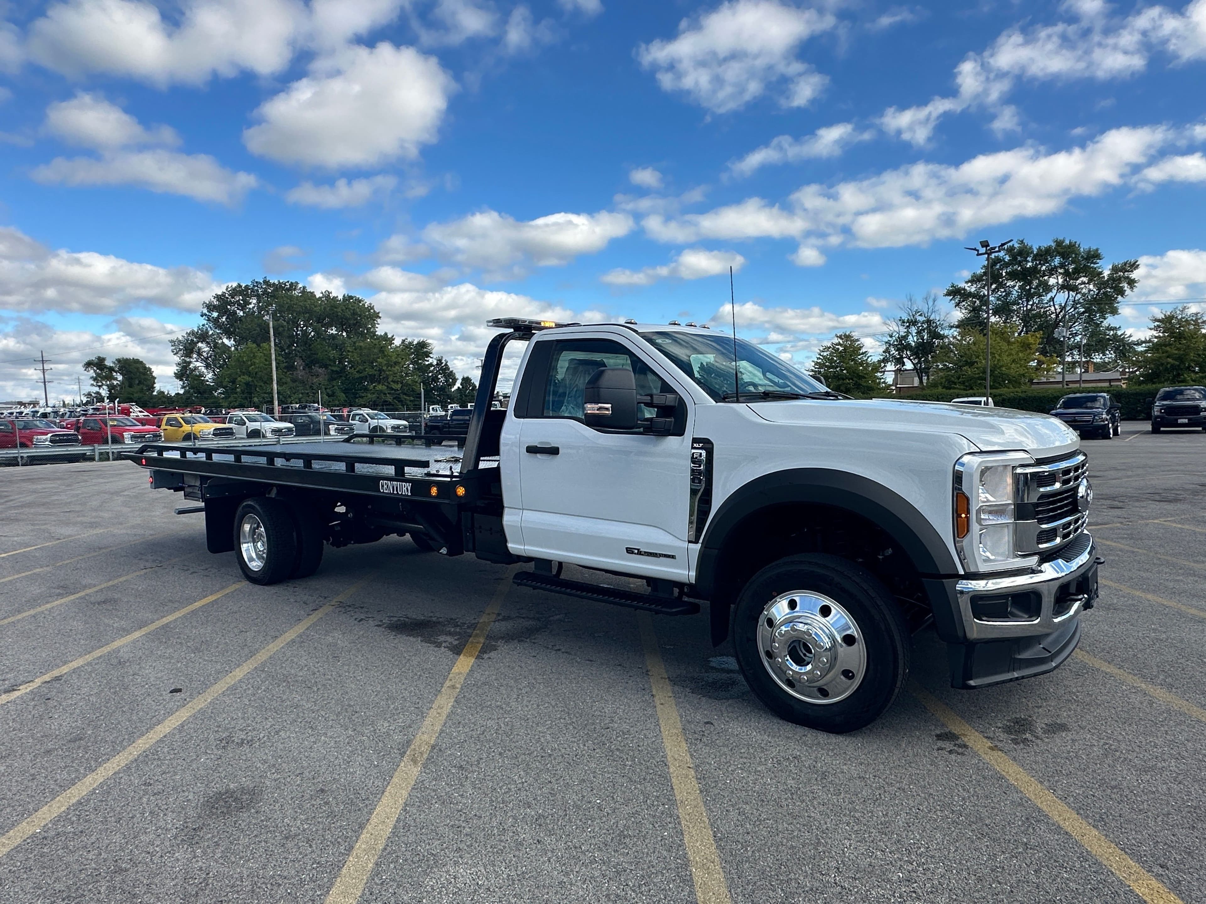 2024 Ford F-550 F Series Super Duty XL WITH A CENTURY 19.5' STEEL CARRIER  (SK#: 6049C) image 8