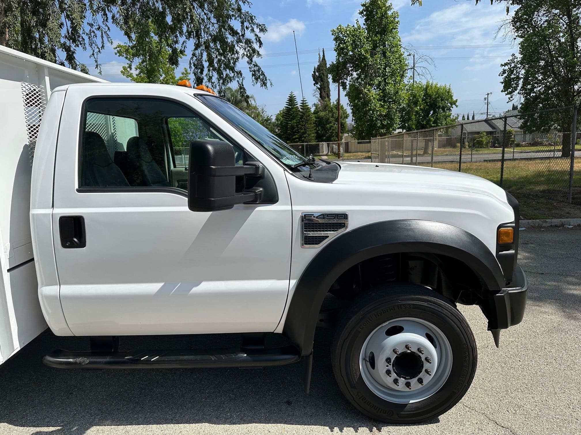 2009 FORD F450 SD Satke Bed with Liftgate 13398 image 9