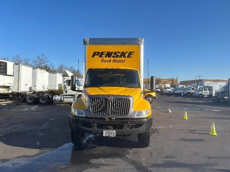 2022 International MV607 Box Truck - 220HP, 6 Speed Automatic, Roll up Door image 2