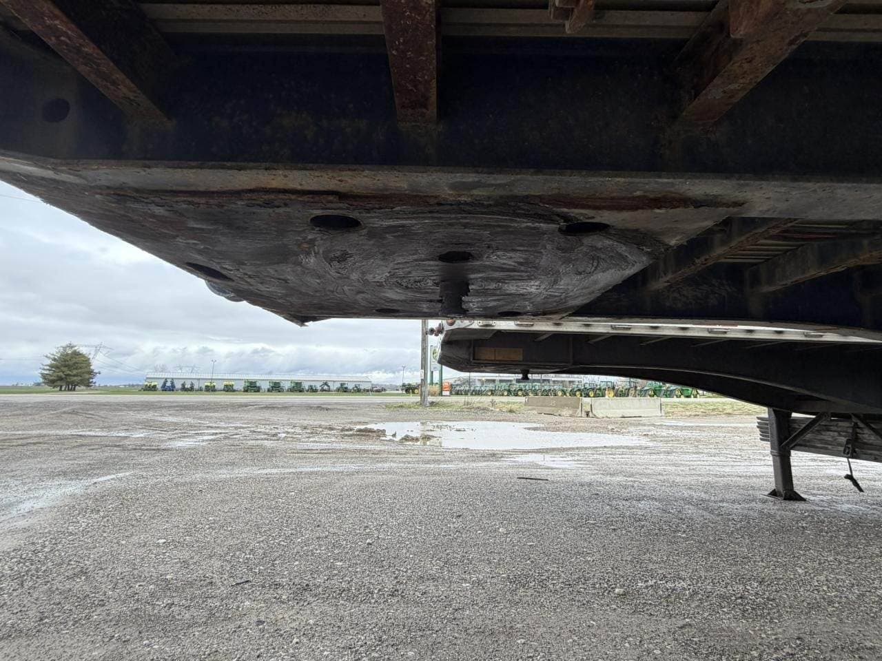 2012 Great Dane 48x96 Combination Flatbed Trailer - Air Ride, Spread Axle image 6